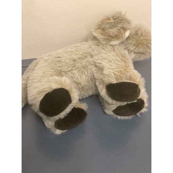 Vintage Russ Berrie Homer Puppy Dog Stuffed Plush Caress Soft Pet Brown New - Picture 5 of 8